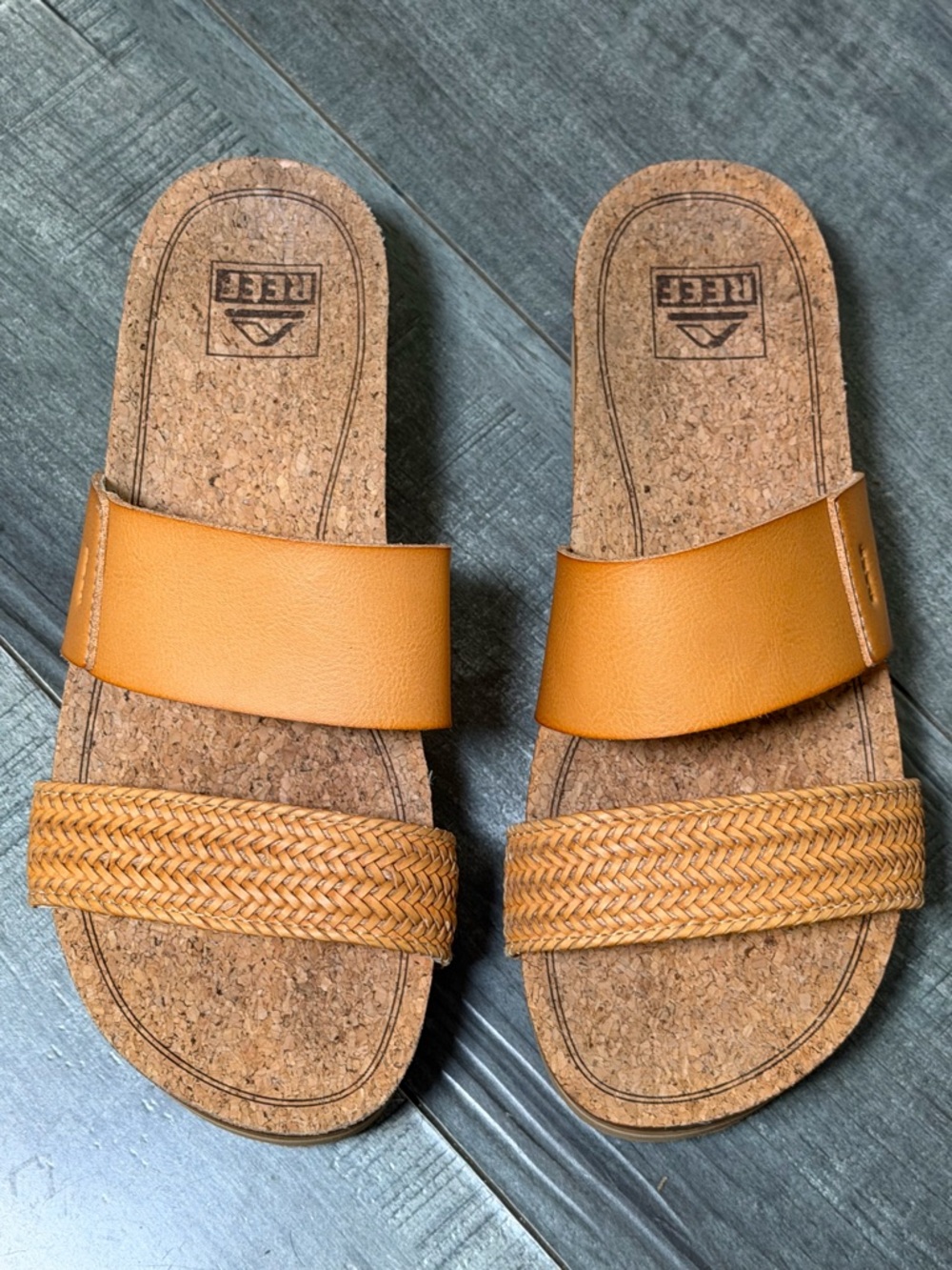 Reef Cushion Vista Hi Wedge Sandal Size 7 - Picture 6 of 12